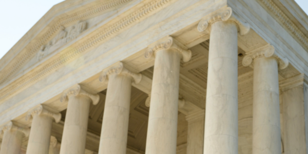 top of the Jefferson memorial exterior